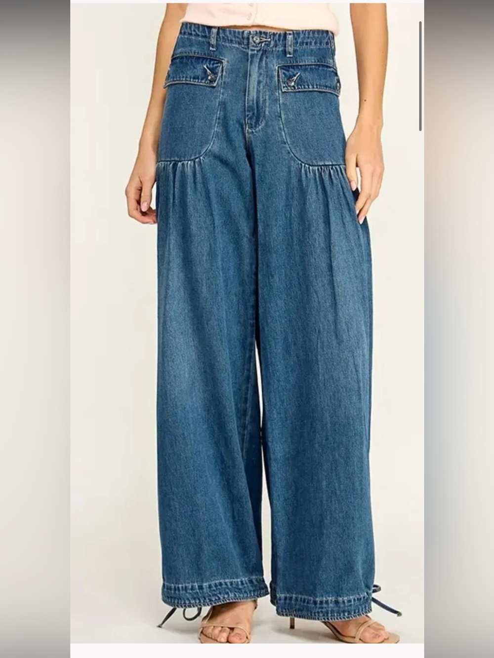 BALLOON JEAN - DENIM BLUE
